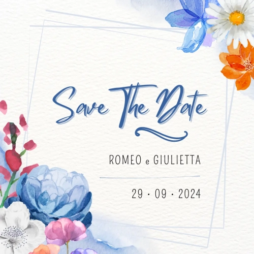 Modello save the date online per matrimonio - Save the date digitale per WhatsApp