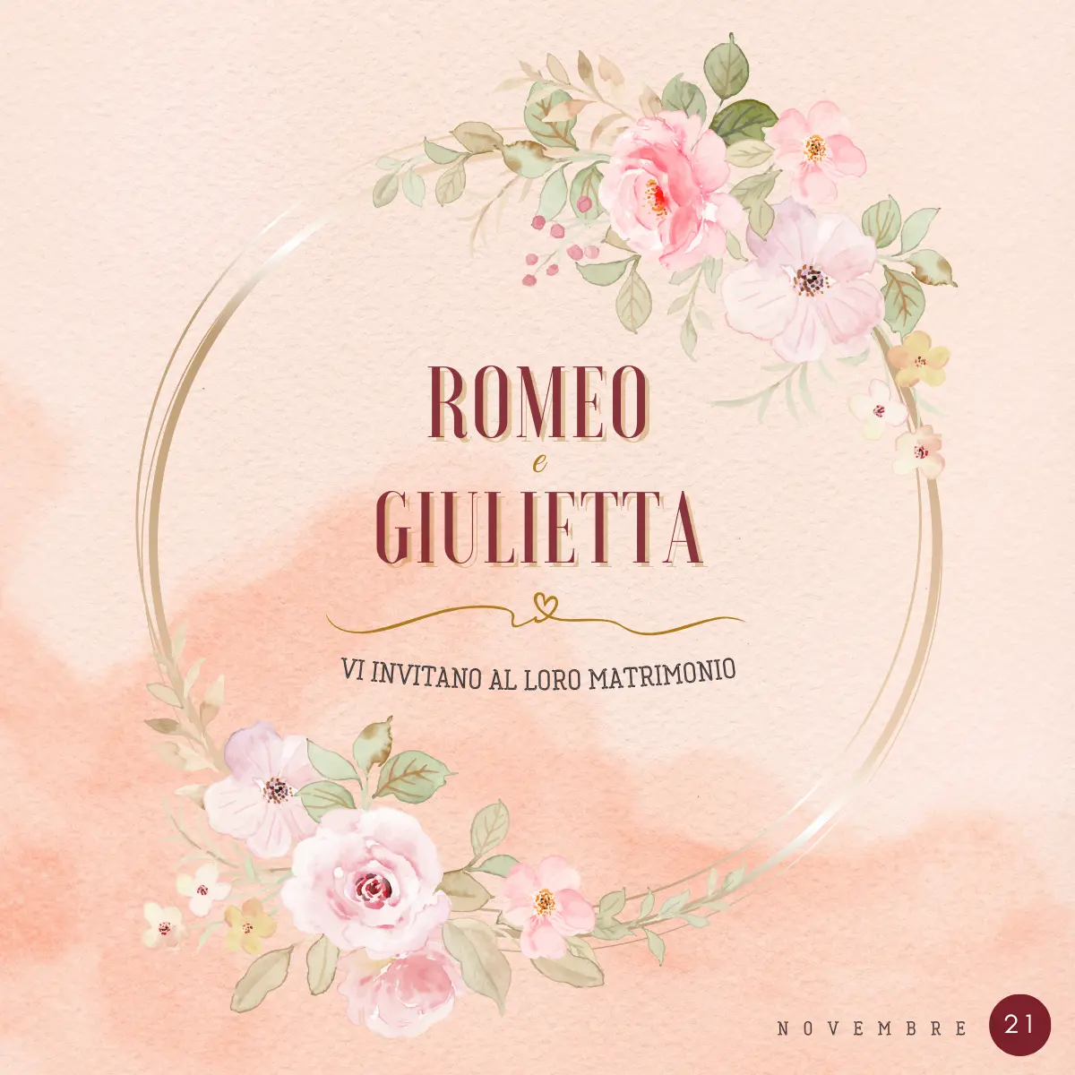 Sito matrimonio - Wedding site - Sito web matrimonio esempio
