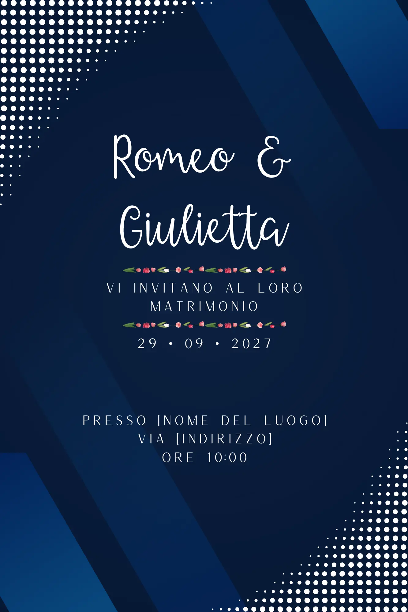 Partecipazioni matrimonio WhatsApp - Inviti matrimonio digitali gratis via WhatsApp - Partecipazioni digitali