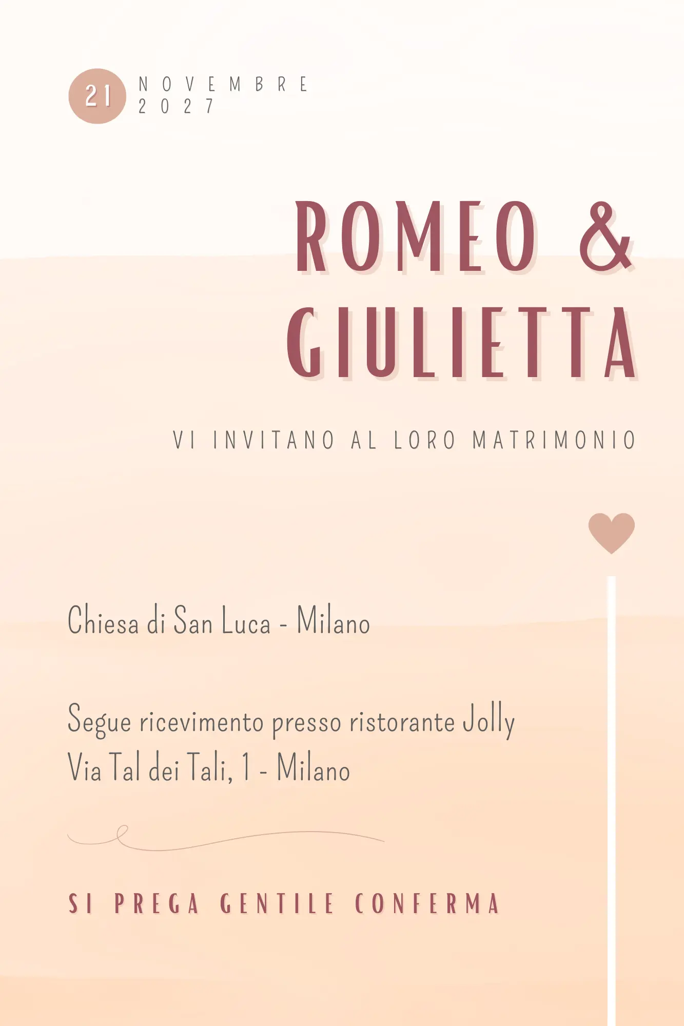 Partecipazioni matrimonio WhatsApp - Partecipazioni digitali gratis via WhatsApp - Partecipazioni digitali