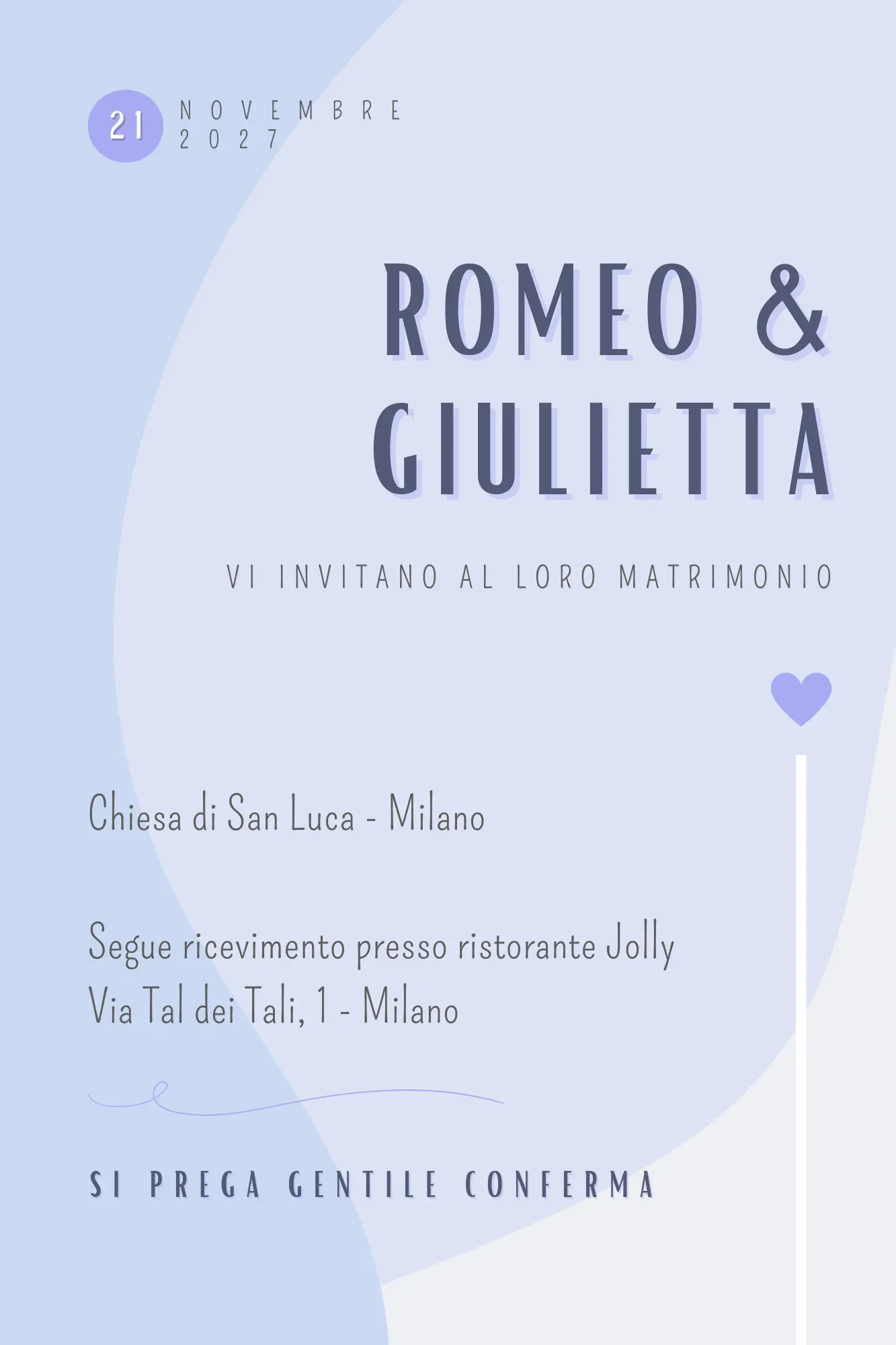 Partecipazioni matrimonio WhatsApp